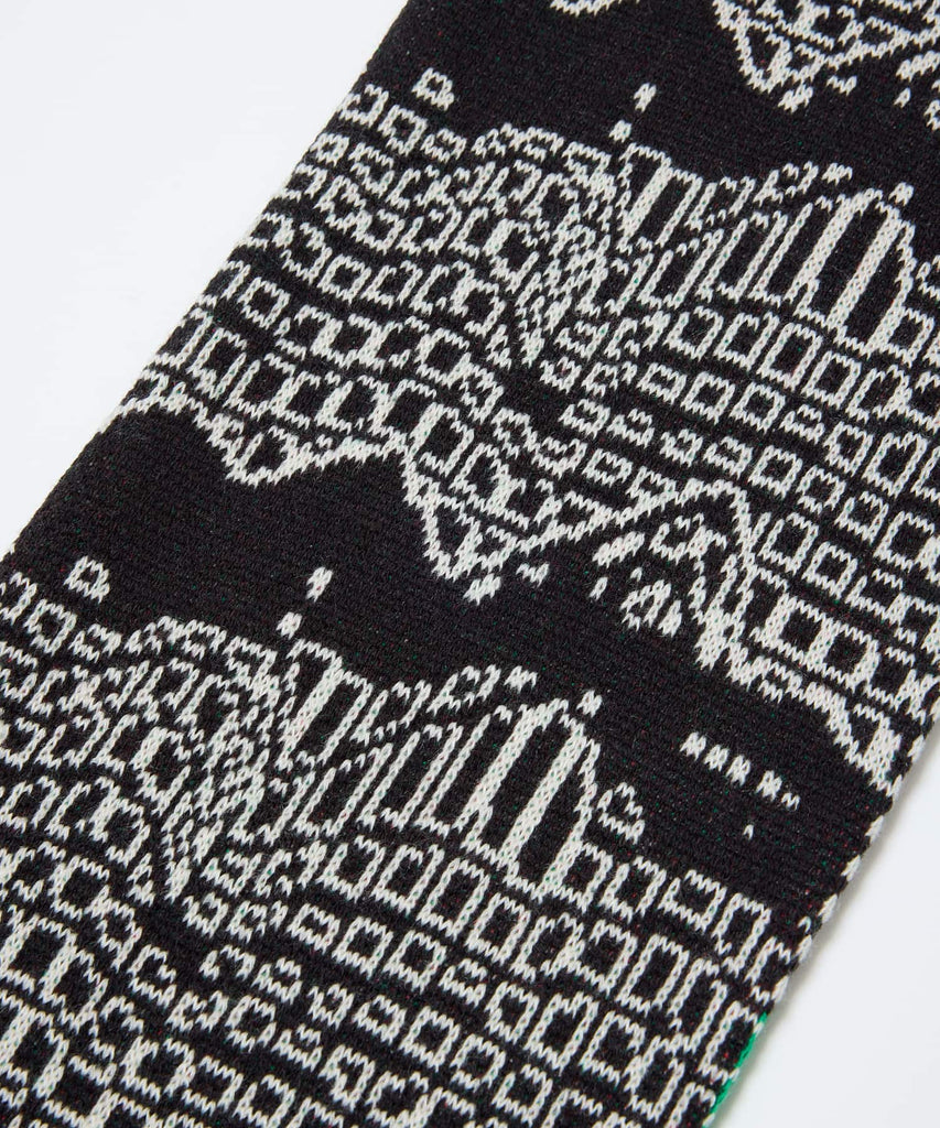JACQUARD KNIT SOCCER SCARF