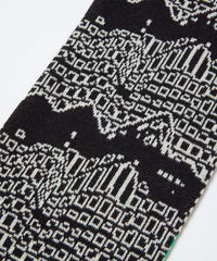 JACQUARD KNIT SOCCER SCARF
