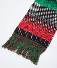 JACQUARD KNIT SOCCER SCARF