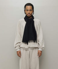 100%CASHIMERE KNIT SCARF