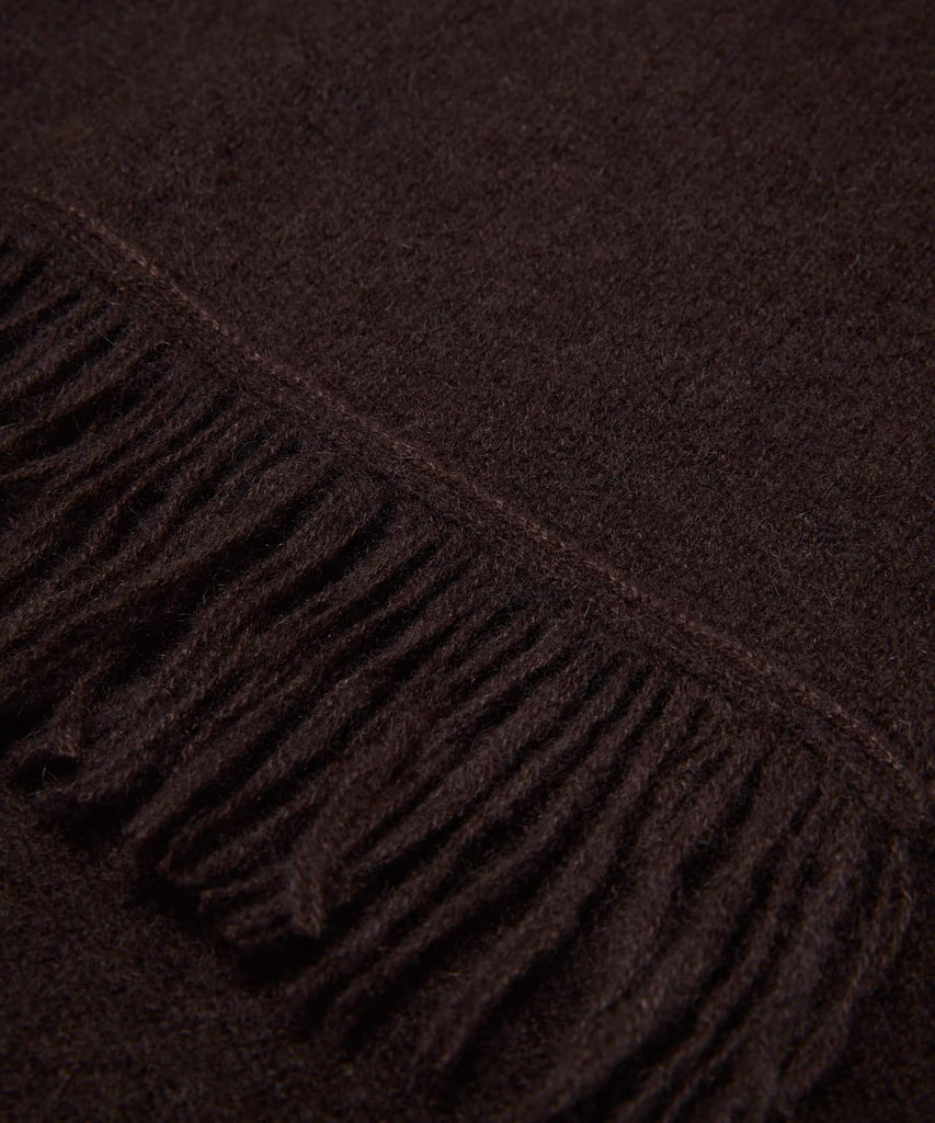 100%CASHIMERE KNIT SCARF