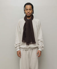 100%CASHIMERE KNIT SCARF
