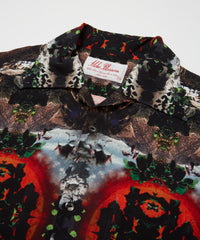 BAL / ALOHA BLOSSOM VOLCANO RAYLON SHIRT