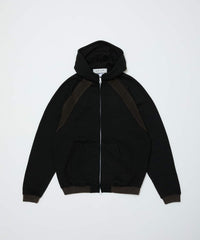 bal / BIKE ATHLETIC POLY COTTON ZIP HOODIE