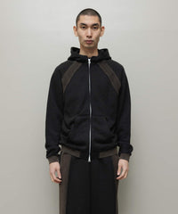 bal / BIKE ATHLETIC POLY COTTON ZIP HOODIE