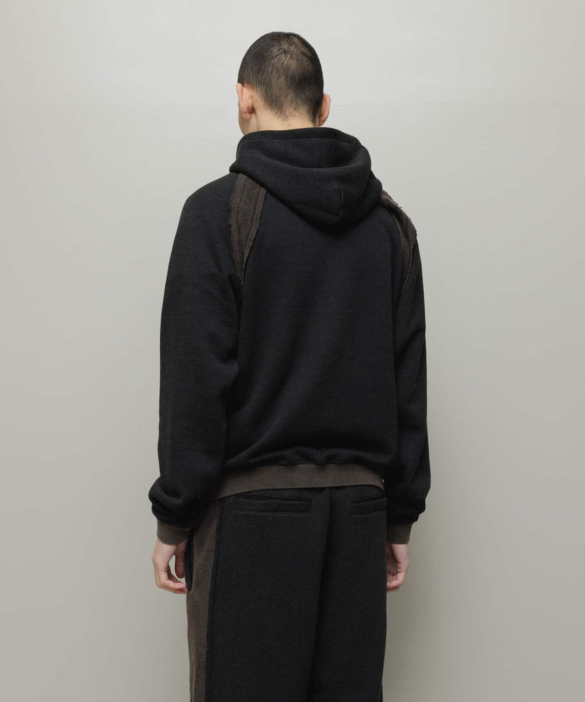 bal / BIKE ATHLETIC POLY COTTON ZIP HOODIE