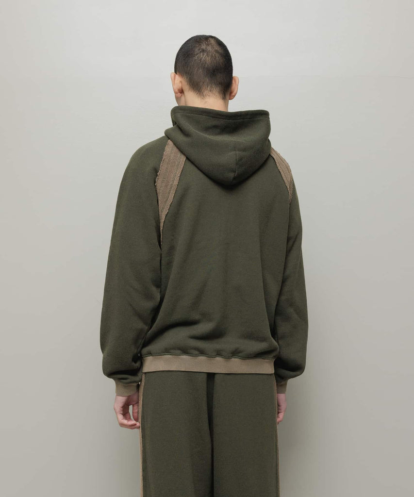 bal / BIKE ATHLETIC POLY COTTON ZIP HOODIE