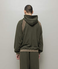 bal / BIKE ATHLETIC POLY COTTON ZIP HOODIE