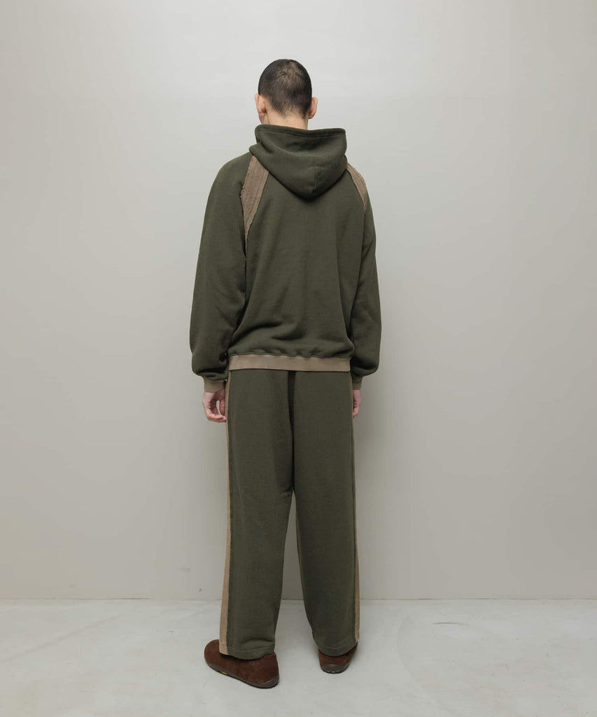 bal / BIKE ATHLETIC POLY COTTON ZIP HOODIE