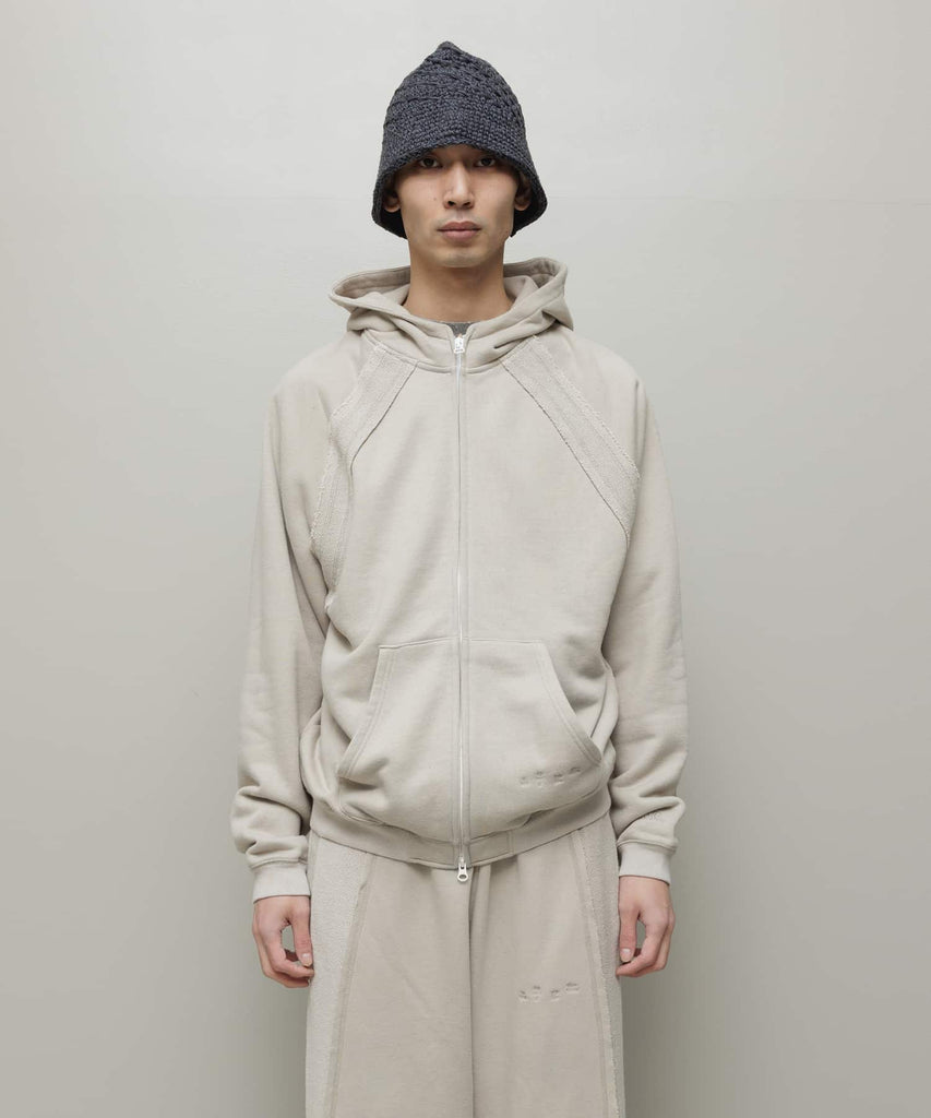 bal / BIKE ATHLETIC POLY COTTON ZIP HOODIE