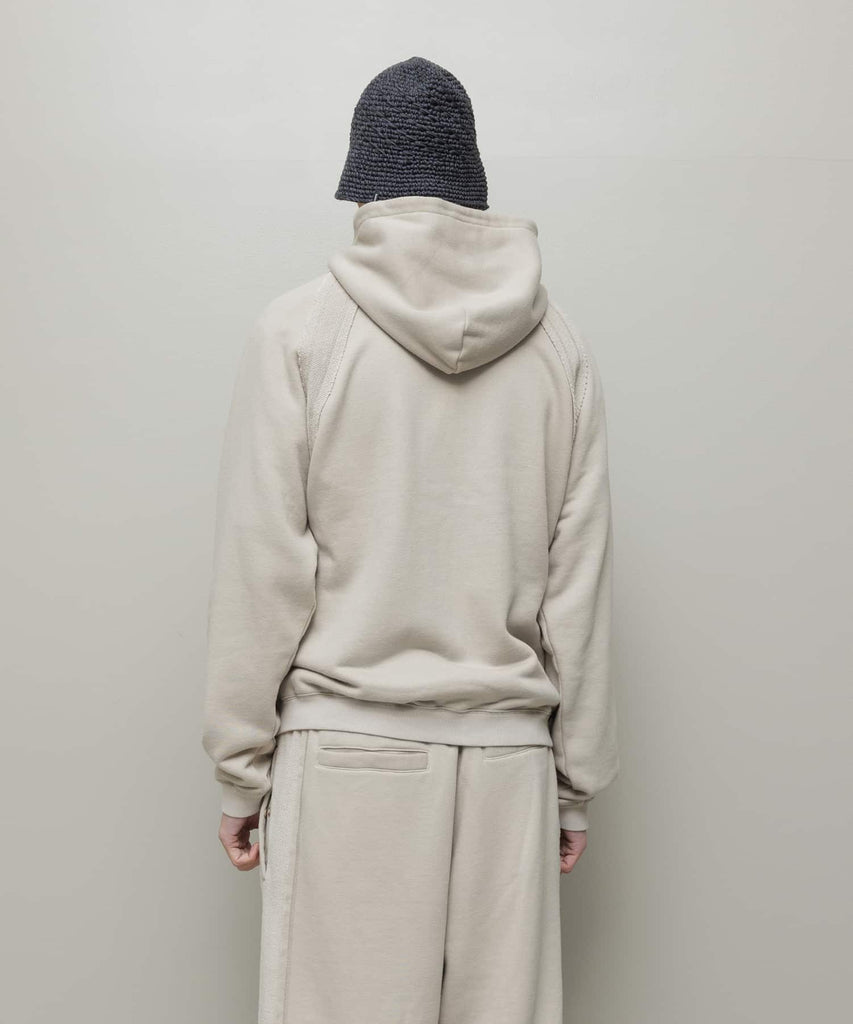 bal / BIKE ATHLETIC POLY COTTON ZIP HOODIE