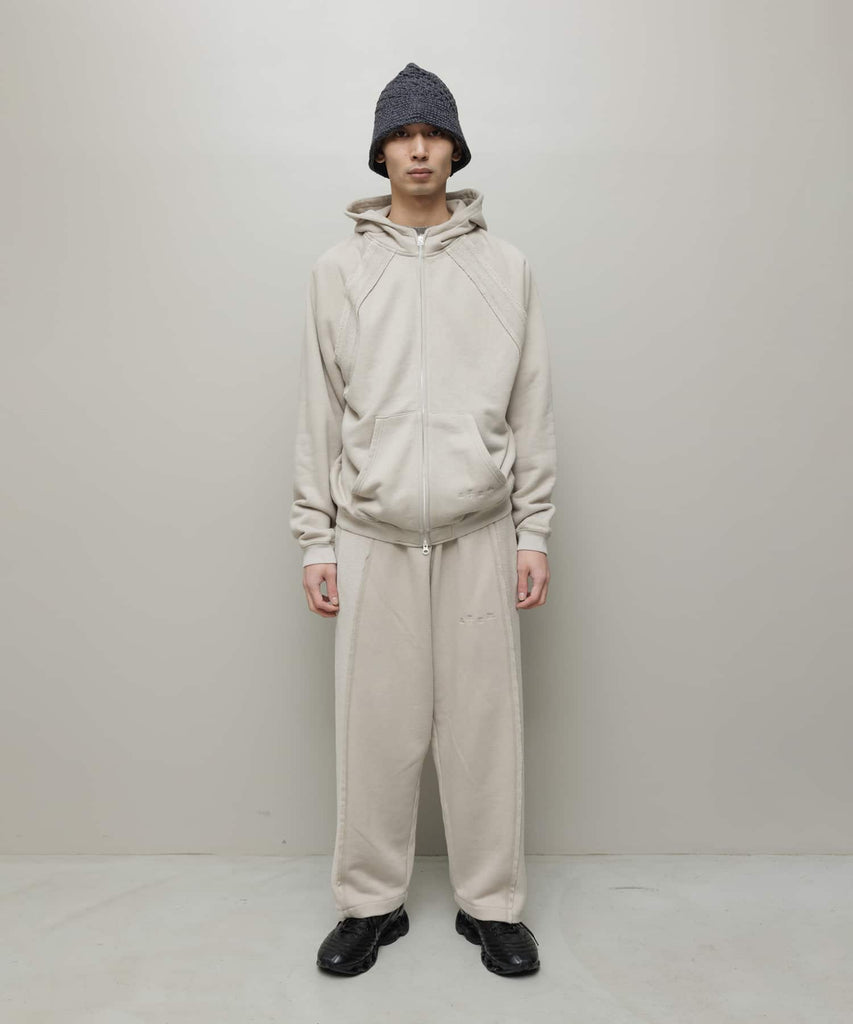 bal / BIKE ATHLETIC POLY COTTON ZIP HOODIE