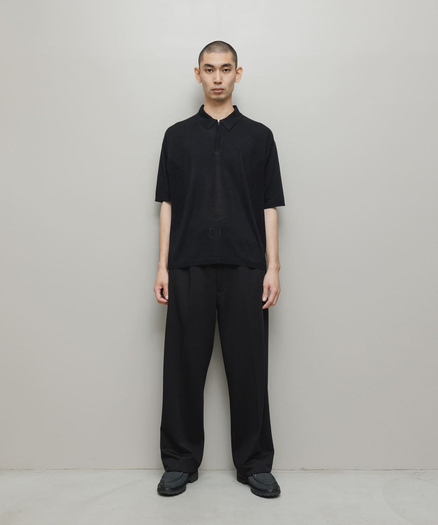 bal / FARAH WASHABLE WOOL WIDE TAPERED EASY PANT