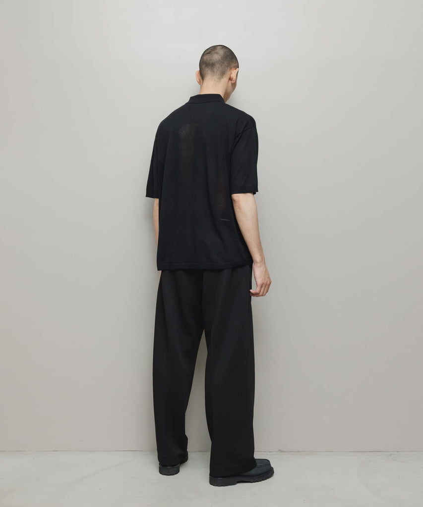 bal / FARAH WASHABLE WOOL WIDE TAPERED EASY PANT