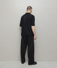 bal / FARAH WASHABLE WOOL WIDE TAPERED EASY PANT