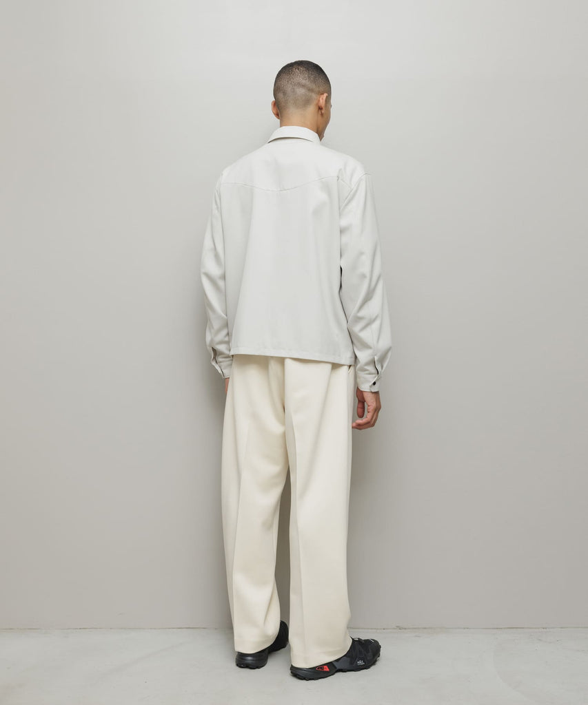 bal / FARAH WASHABLE WOOL WIDE TAPERED EASY PANT