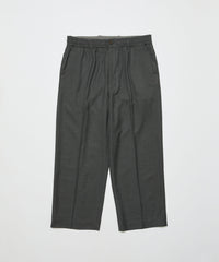 BAL / FARAH WASHABLE WOOL WIDE TAPERED EASY PANT