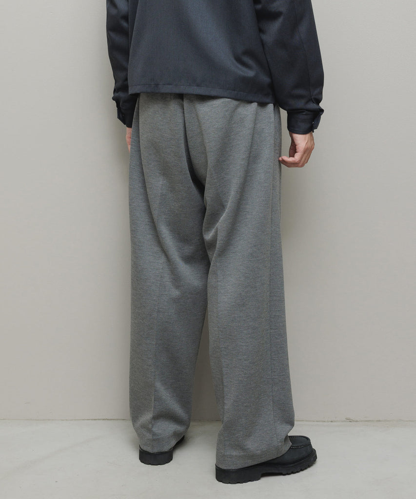 bal / FARAH WASHABLE WOOL WIDE TAPERED EASY PANT