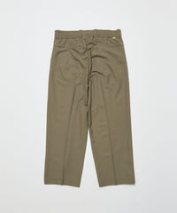 BAL / FARAH WASHABLE WOOL WIDE TAPERED EASY PANT