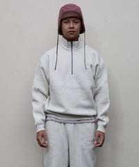 BAL / RUSSELL ATHLETIC HEAVY COTTON HALF ZIP