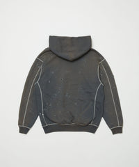 BAL / RUSSELL DISTRESSED ATHLETIC HEAVY COTTON HOODIE