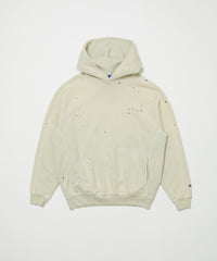 BAL / RUSSELL DISTRESSED ATHLETIC HEAVY COTTON HOODIE