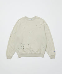 BAL / RUSSELL DISTRESSED ATHLETIC HEAVY COTTON CREW