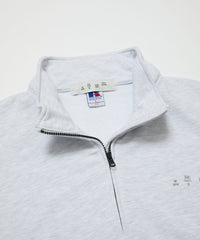 BAL / RUSSELL ATHLETIC HEAVY COTTON HALF ZIP