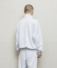 BAL / RUSSELL DISTRESSED ATHLETIC HEAVY COTTON HALF ZIP