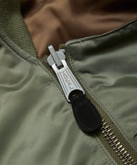 BAL/SPIEWAK DOUBEL ZIP BOMBER JACKET