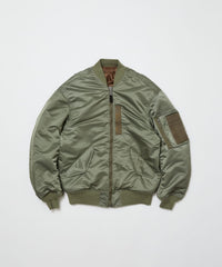 BAL/SPIEWAK DOUBEL ZIP BOMBER JACKET