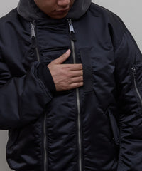 BAL/SPIEWAK DOUBEL ZIP BOMBER JACKET